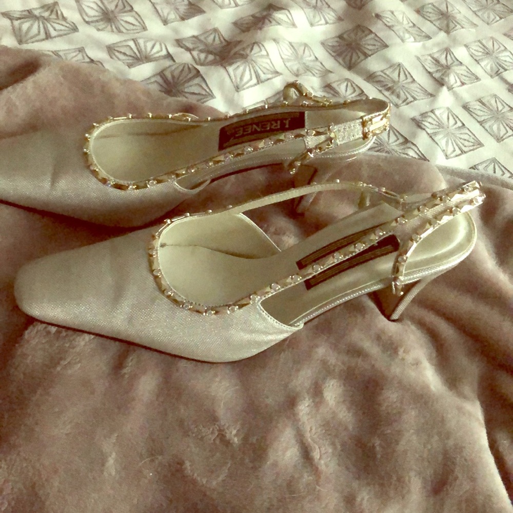 Strappy heels 3 1/2 “